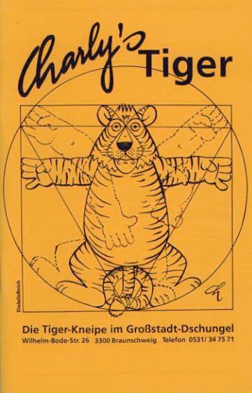 Speisekarte | Charlys Tiger | Außenansicht