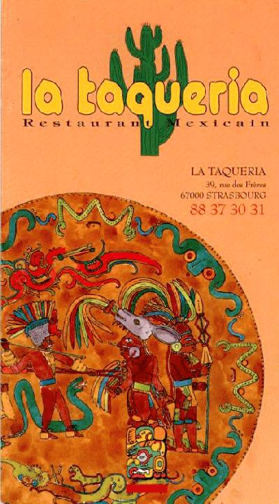Speisekarte | La Taqueria | Außenansicht