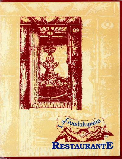 Speisekarte | La Guadalupana | Außenansicht
