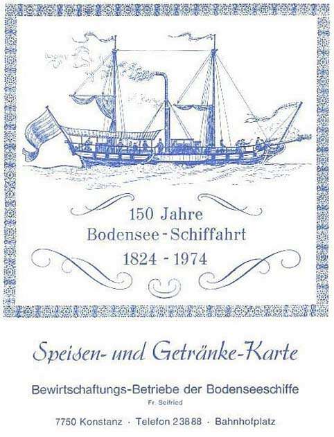 Speisekarte | Bodensee-Schiffahrt | Außenansicht