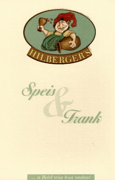 Speisekarte | Hilbergers | Außenansicht