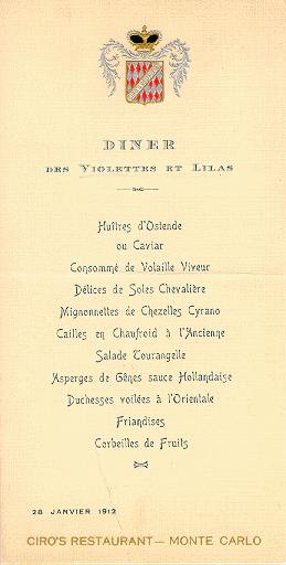 Speisekarte | Ciros Restaurant | Außenansicht