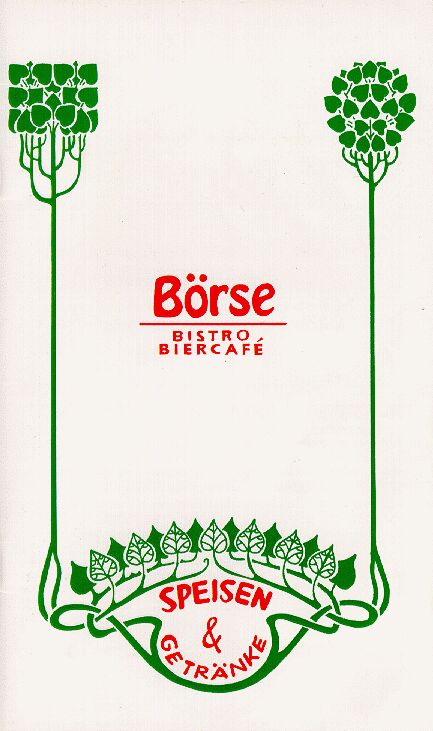 Speisekarte | Brse | Außenansicht