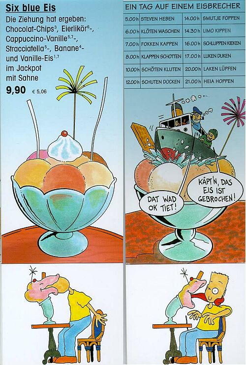 Speisekarte | Alex | Innenansicht