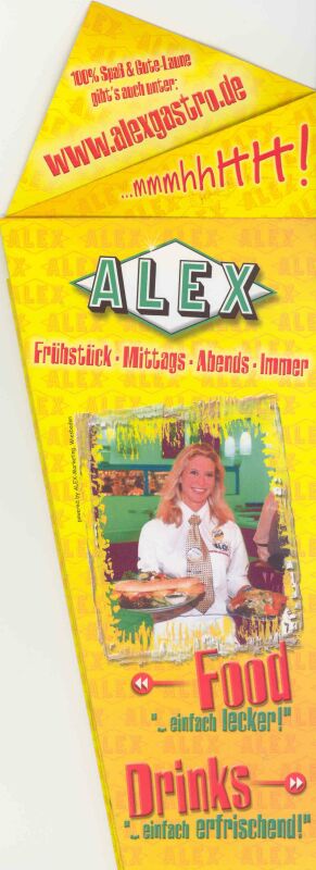 Speisekarte | Alex | Außenansicht