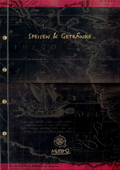 Speisekarte | Mister Q | Außenansicht