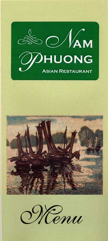 Speisekarte | Nam Phuong | Außenansicht