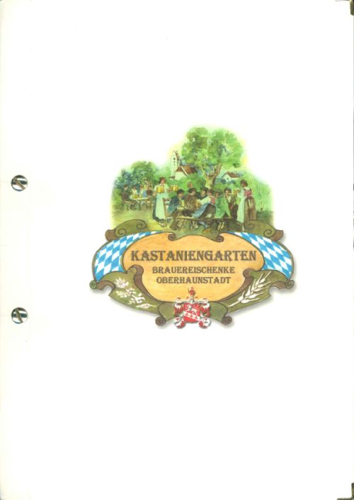 Speisekarte | Kastaniengarten | Außenansicht