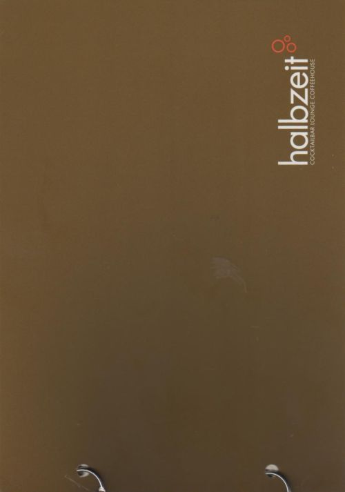 Speisekarte | halbzeit | Außenansicht